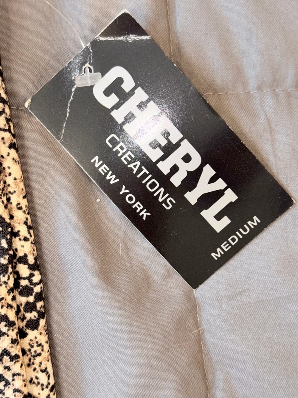 Cheryl Creations Snakeskin Mini Skirt Medium NWT Made in USA - Picture 4 of 7